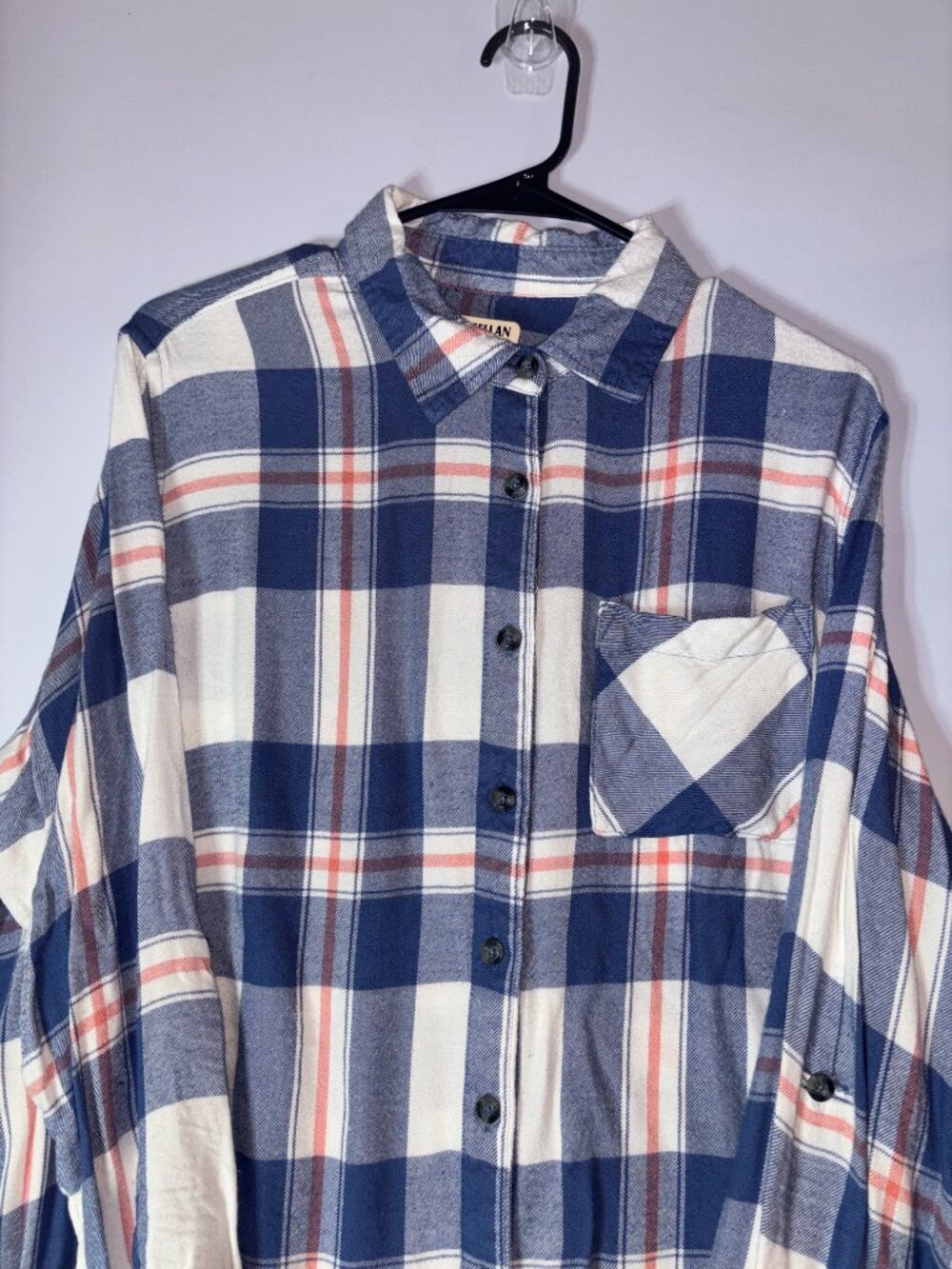 Magellan Outdoors Plaid Flannel Shirt Women's Large